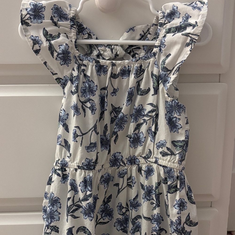 Crewcuts Blue Floral Kids Dress
